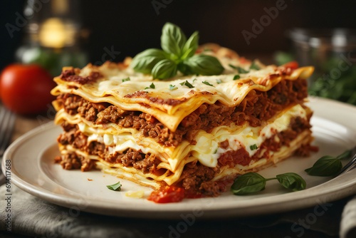 piece of lasagna