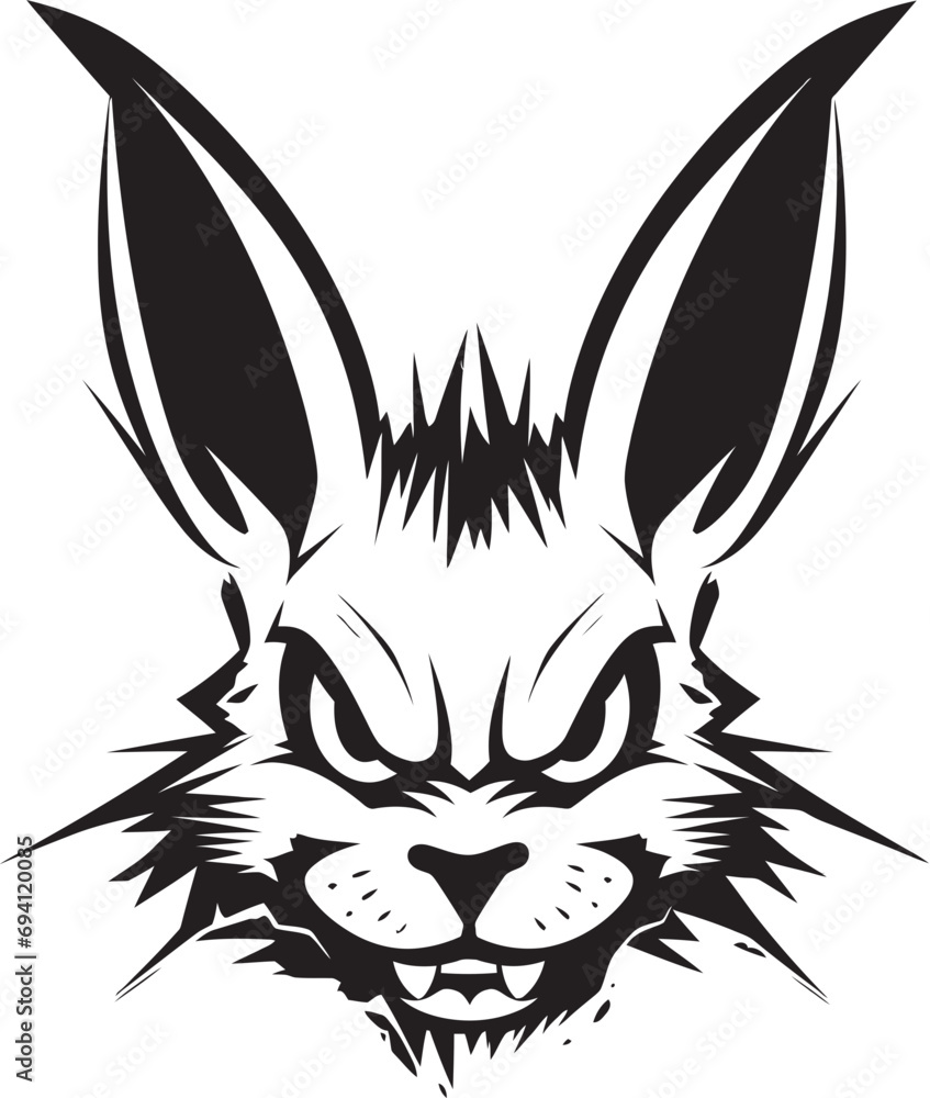 Obraz premium RagingRoost Icon Furious Avian Emblem FuriousFeather Vector Angry Bird Mastery