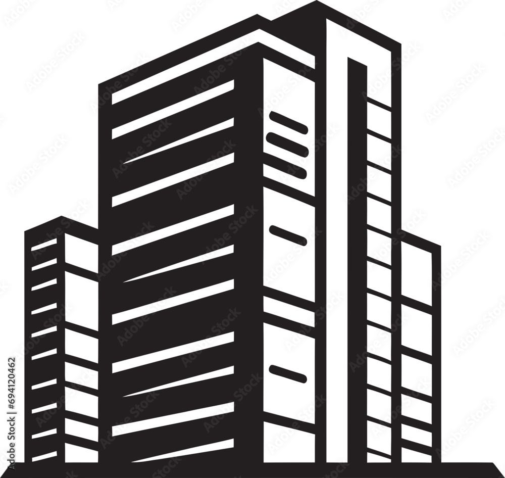 CityScapeCraft Dynamic Vector Building Symbol ToweringAura Artistic Building Vector Icon CityScapeCraft Dynamic Vector Building Symbol ToweringAura Artistic Building Vector Icon