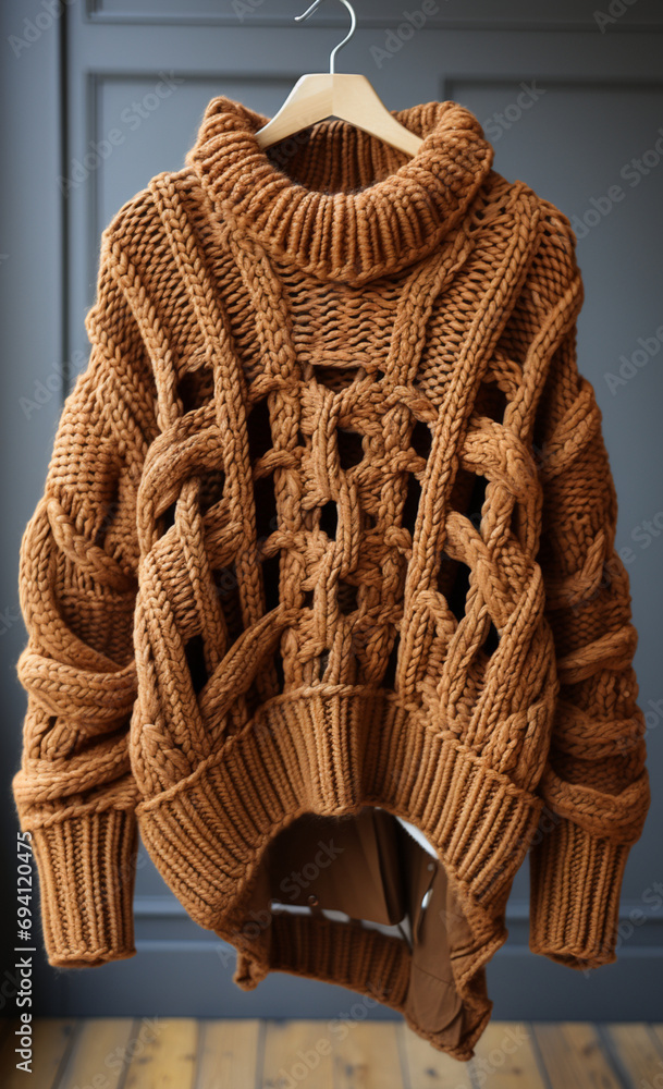 Plush Pinnacle Chunky Sweater