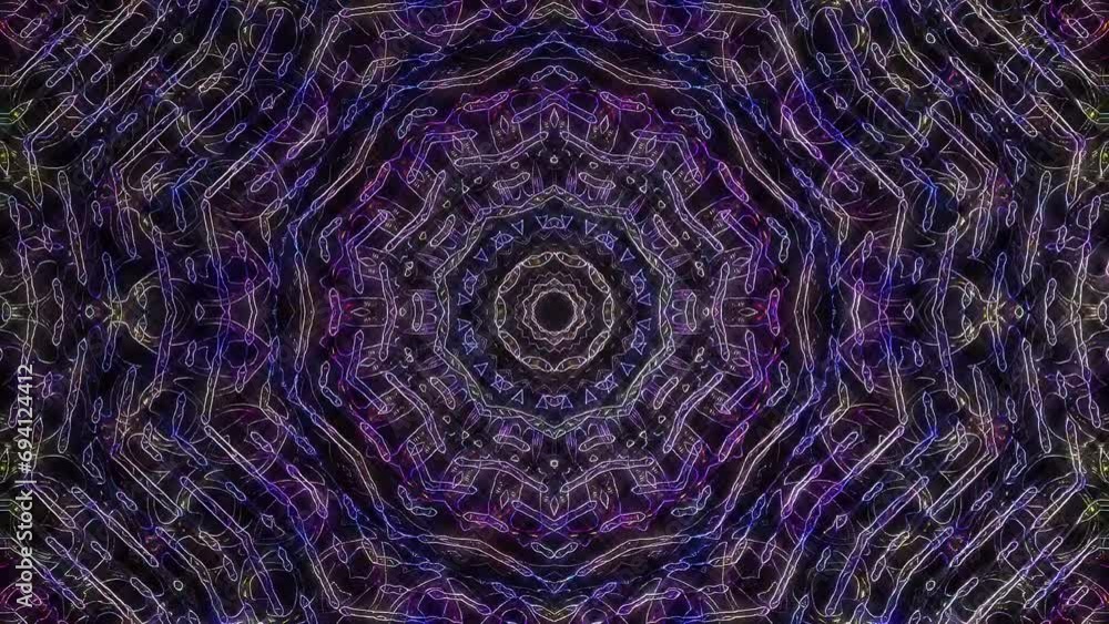 Abstract background moving stripes and flashing with shining light dots. Animation with circles Abstract background moving stripes and flashing with shining light dots. Animation with circles