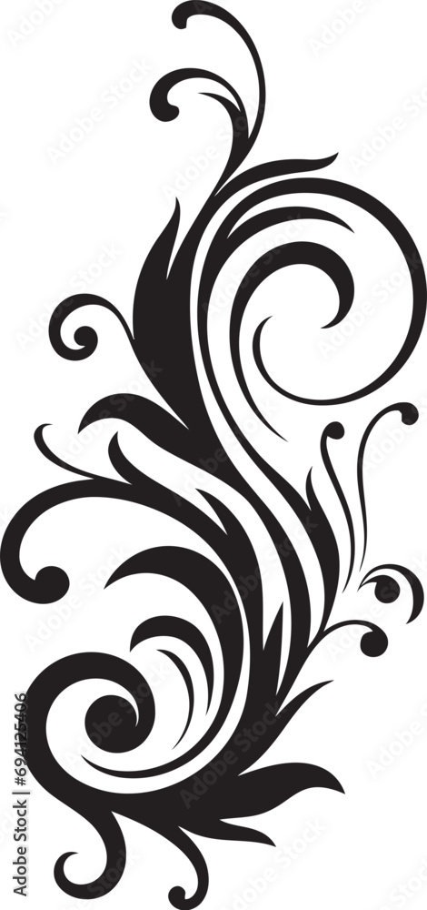 Floral Brilliance Vector Emblem Design Elegance in Blossoms Decorative Emblem Floral Brilliance Vector Emblem Design Elegance in Blossoms Decorative Emblem