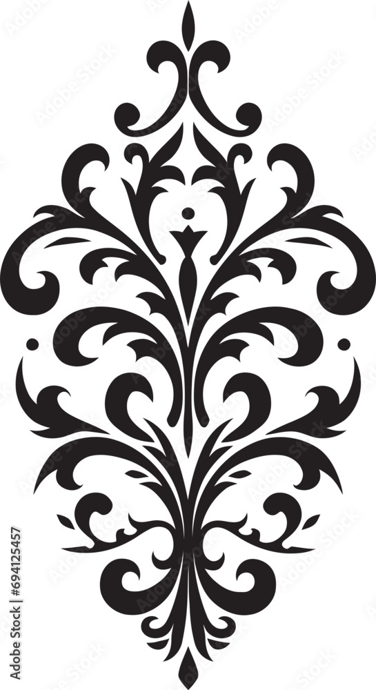 Flourishing Petals Decorative Icon Design Petals Elegance Floral Emblem Logo Flourishing Petals Decorative Icon Design Petals Elegance Floral Emblem Logo