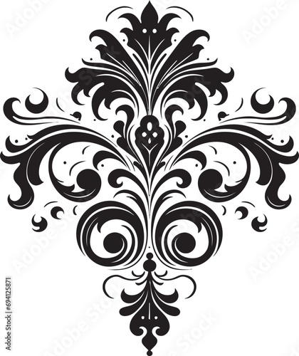 Natures Embellishment Decor Element Logo Whimsical Botanical Flourish Vector Logo Design