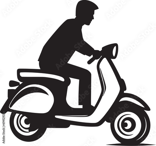 Metro Wheels Dynamics Logo Vector Icon Scooters Urban Tempo Unveiled Iconic Emblem Icon