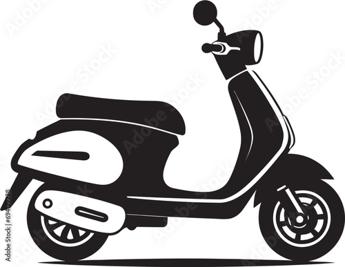 Urban Velocity Unleashed Iconic Logo Emblem Scooters Street Swagger Dynamics Logo Vector Design