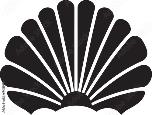 Ocean Treasures Revealed Logo Vector Design Shellfish Showcase Unveiled Iconic Emblem Icon