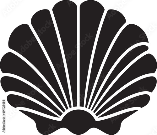 Maritime Glamour Illuminated Iconic Emblem Design Ocean Treasures Unveiled Logo Vector Design