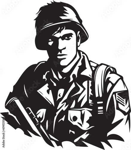 Troopers Mark Symbolic Soldier Patriots Profile Soldiers Impression