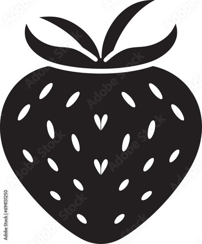 Berry Bonanza Strawberry Logo Design Fruitful Fusion Strawberry Mark