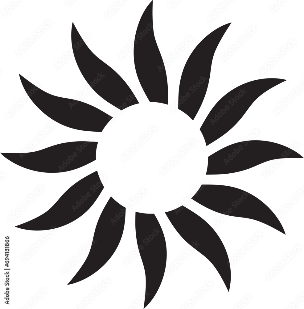 Sunny Sparkle Sun Logo Design Bright Beam Sun Mark Sunny Sparkle Sun Logo Design Bright Beam Sun Mark