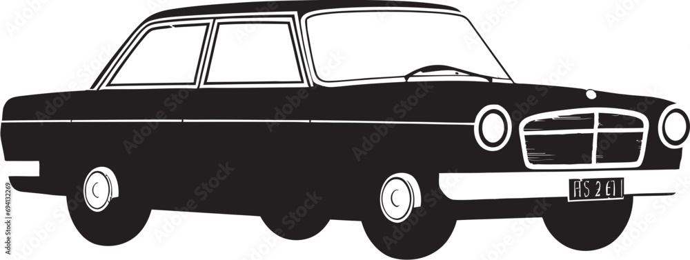 Classic Wheelscape Vintage Automobile Symbol Ride to Remember Car Logo Icon