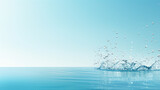 water day promote the responsible use of water and access to safe water for everyone Accelerating Change clear life ecology health energy banner copy space background greeting card.