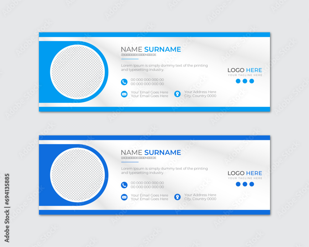 Corporate Email Signature Template Or Email Footer And Personal Social how-to-make-a-free-business-email-address-2-easy-methods-2022