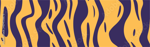 Exotic, SIMPLE DESIGN. Abstract background with colorful wavy line pattern. Seamless wallpaper.