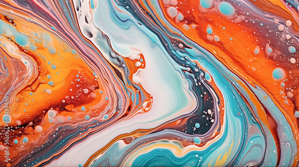 Abstract acrylic painting colorful background. Fluid fantasy pattern with vibrant colors. Liquid texture art wallpaper Abstract acrylic painting colorful background. Fluid fantasy pattern with vibrant colors. Liquid texture art wallpaper