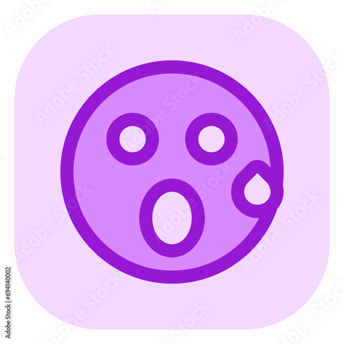 Editable suprised expression emoticon vector icon. Part of a big icon set family. Part of a big icon set family. Perfect for web and app interfaces, presentations, infographics, etc