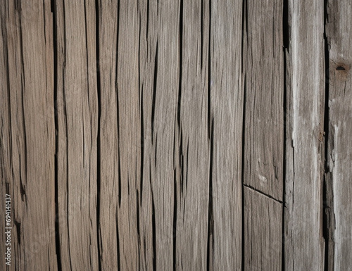 Old cracked wooden plank texture