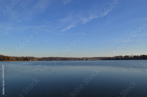 lake in the winter