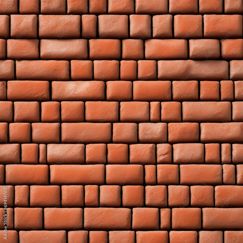 Obraz premium Brick Pattern Wall Block Texture new. A solid