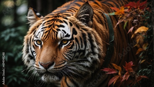 tiger in zoo © Shafiq