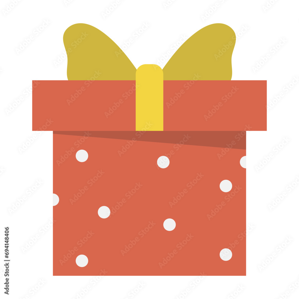 red christmas gift box