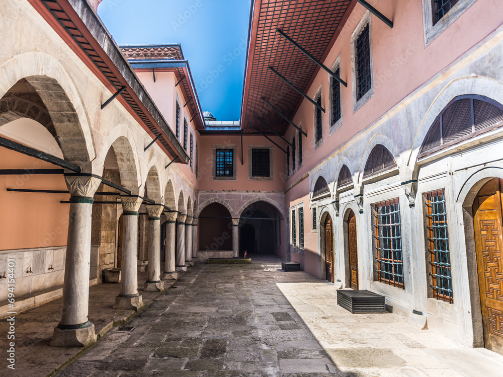 Fototapeta premium Topkapi Palace's Harem in Istanbul, Turkey.