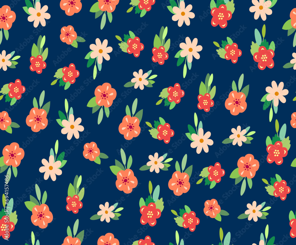 Fototapeta premium a beautiful pattern of flowers