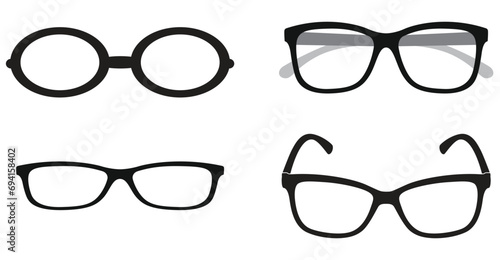 set of glasses photo
