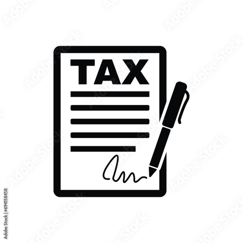 Tax File document icon
