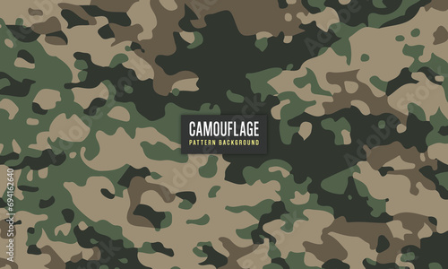 vector army and military camouflage texture pattern background photo