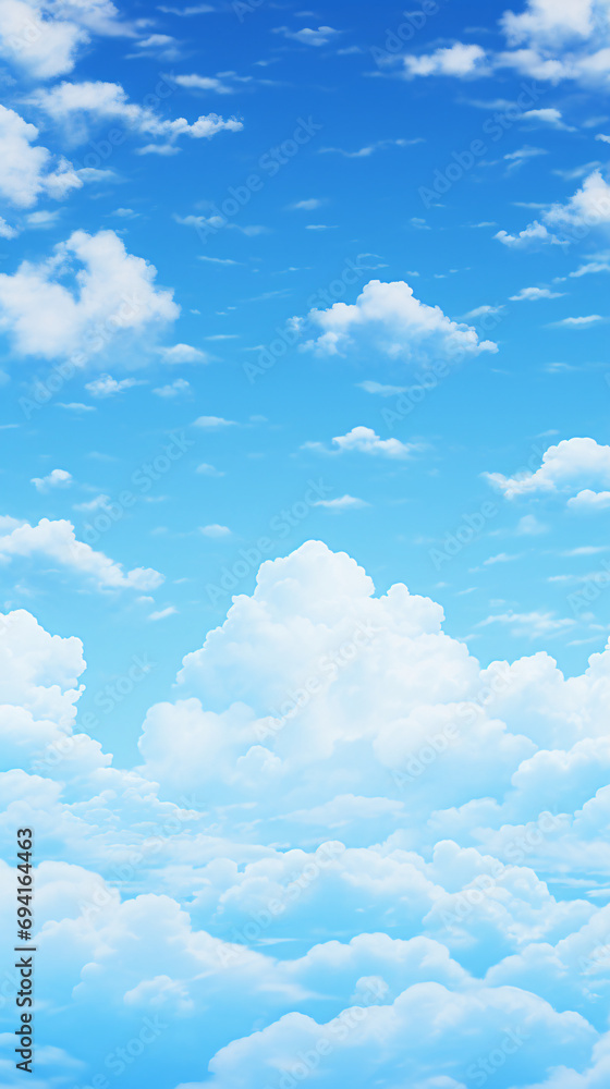 Beautiful clear sky with blue sky and white cloud background
Beautiful clear sky with blue sky and white cloud background