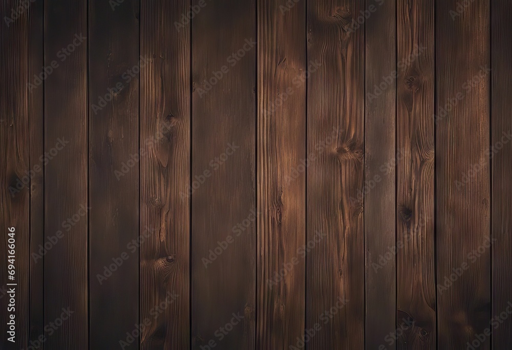 Fototapeta premium Dark wood brown aged plank texture, vintage background stock photoWood - Material, Backgrounds, Barn, Rustic, Old