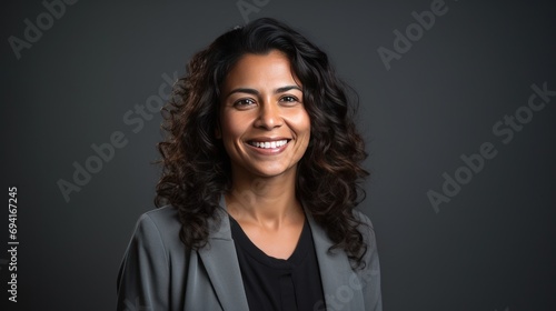 Portrait of smiling Indian woman 