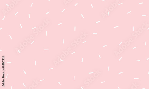 vector pink confetti sprinkles pattern background