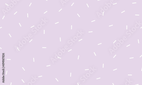 vector purple confetti sprinkles pattern background photo