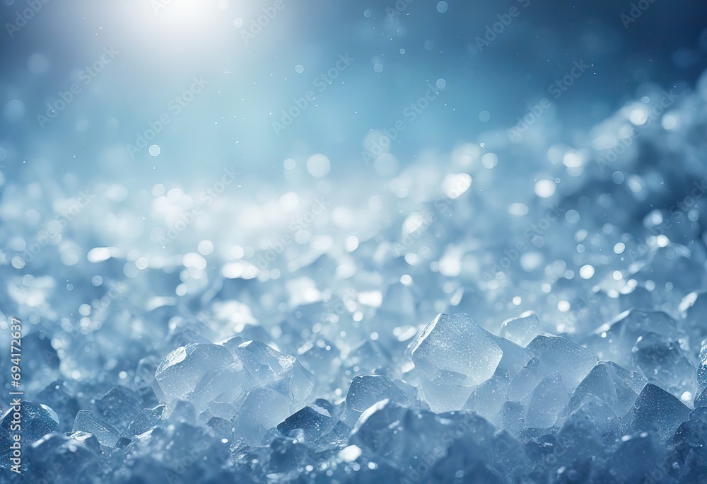 Frozen ice background. with white light Frozen ice background. with white light