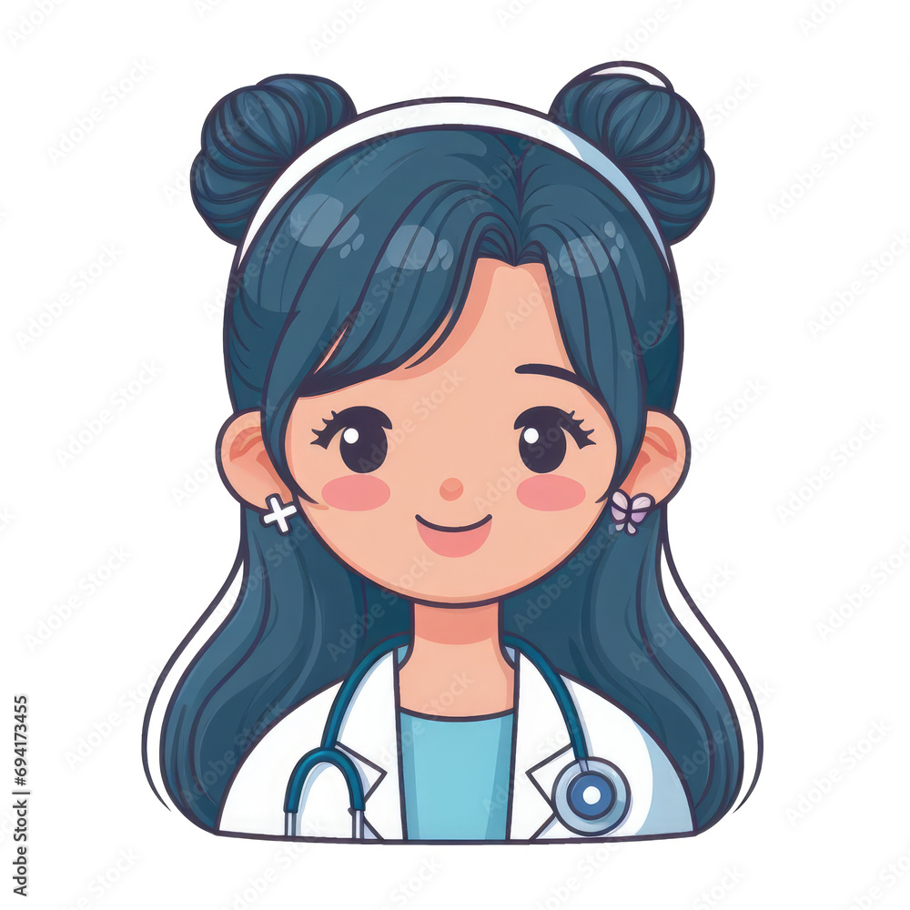 Caricature face design for a doctor Caricature face design for a doctor