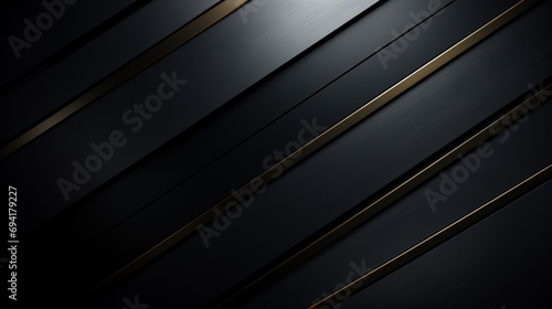 sleek black stripes with elegant gold accents, creating a luxurious and modern design, dark texture and the metallic sheen adds a sophisticated and chic element to the abstract pattern