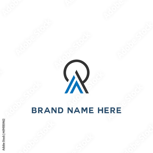 AP A P letter logo design. Initial letter AP linked circle uppercase monogram logo white color. AP logo, A P design. AP, A P