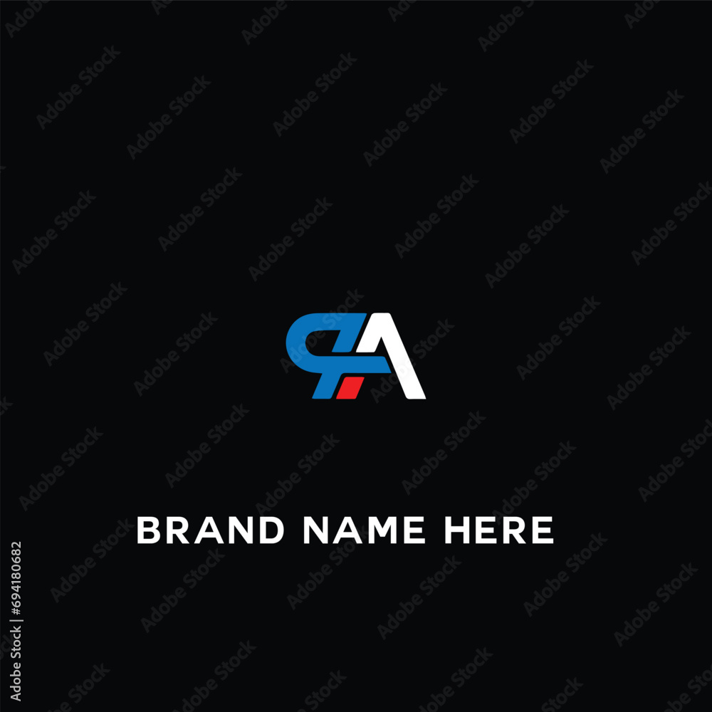 PA P A letter logo design. Initial letter PA linked circle uppercase monogram logo white color. PA logo, P A design. PA, P A PA P A letter logo design. Initial letter PA linked circle uppercase monogram logo white color. PA logo, P A design. PA, P A