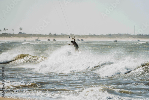 kite surfing on the atlantic ocean © Bocha
