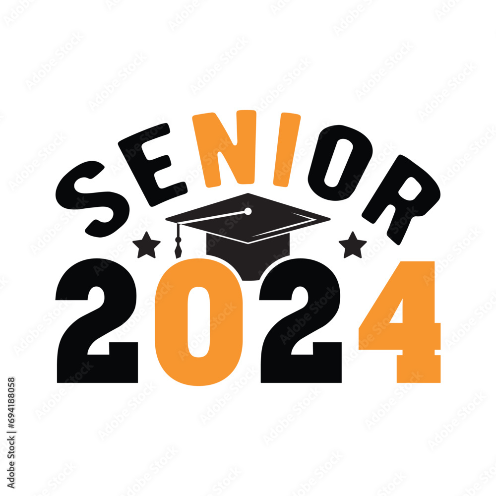 Senior 2024 svg,Graduation SVG,Class of 2024 Graduation SVG design