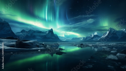 The breathtaking panorama of the Arctic sky © Pure Imagination