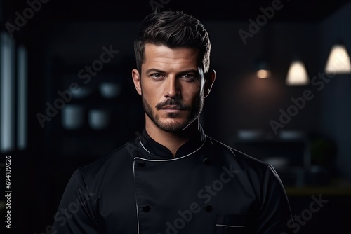 Portrait of Male Chef. 
