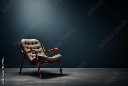 Luxury furniture design photography, minimalistic style home furniture photo
