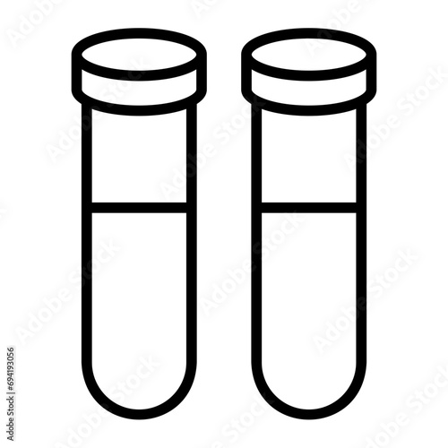 blood test outline icon