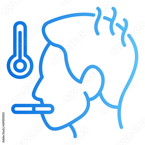 fever gradient icon