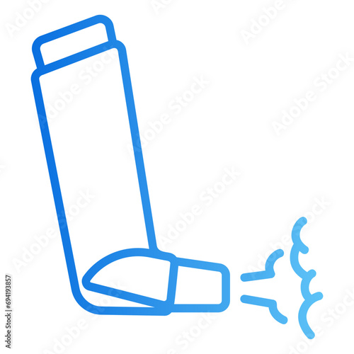 inhaler gradient icon