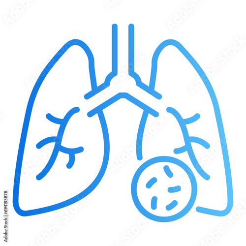 tuberculosis gradient icon
